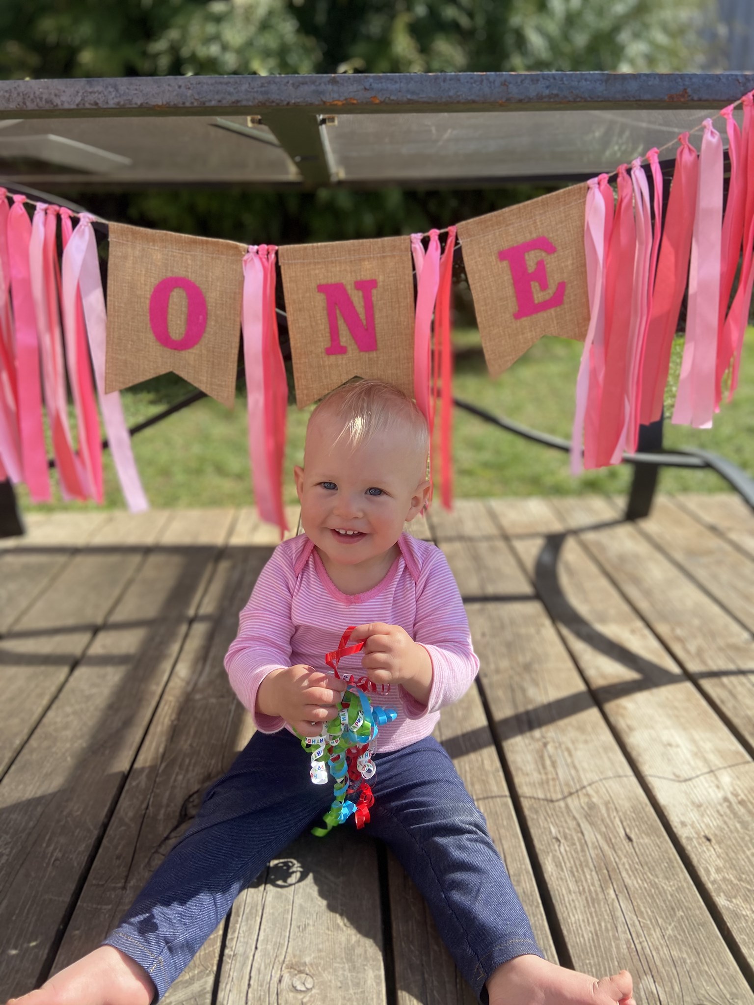 Charlie Eden on their first birthday!